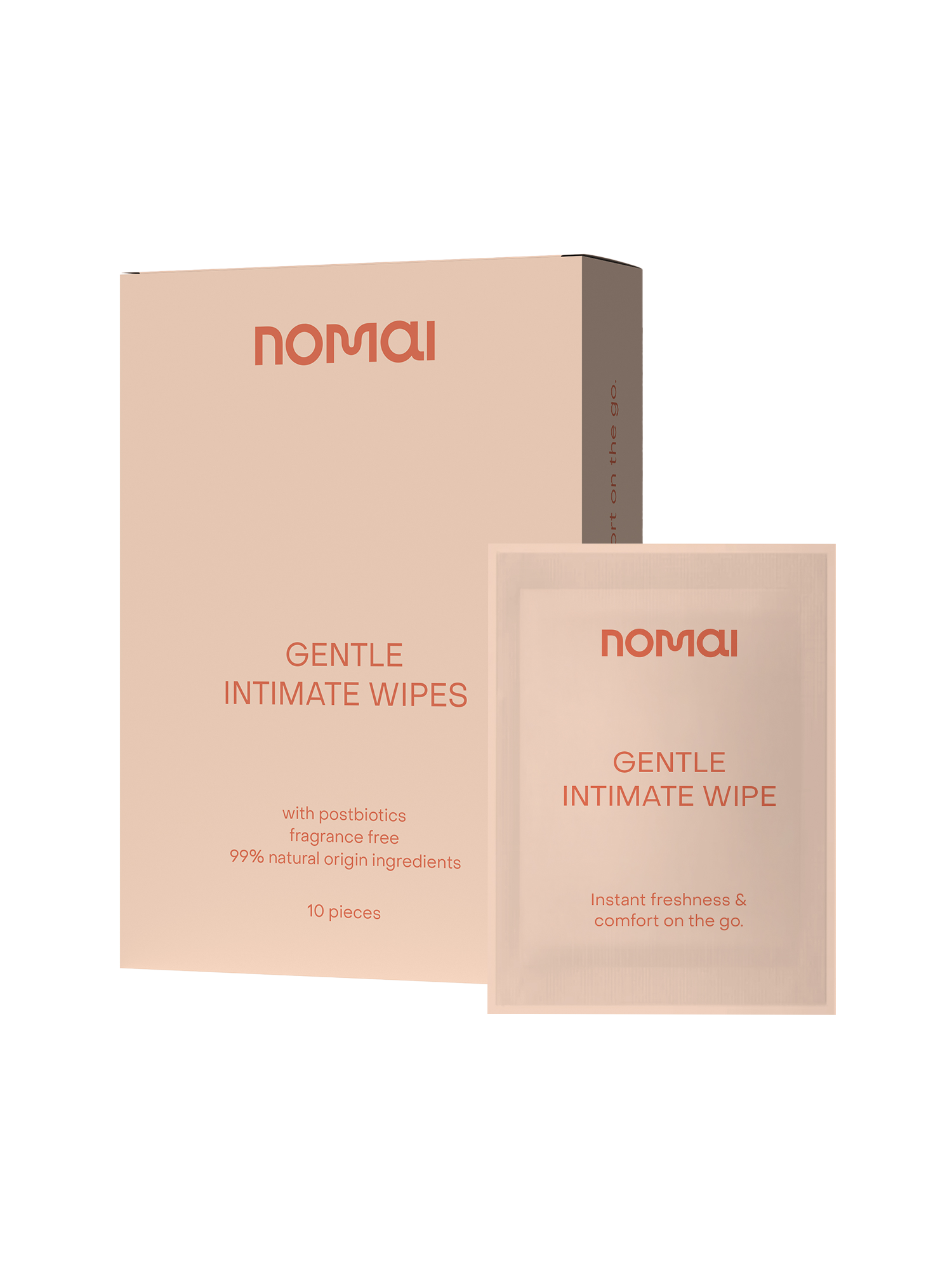 Nomai Gentle Intimate Wipes Cosmos Natural